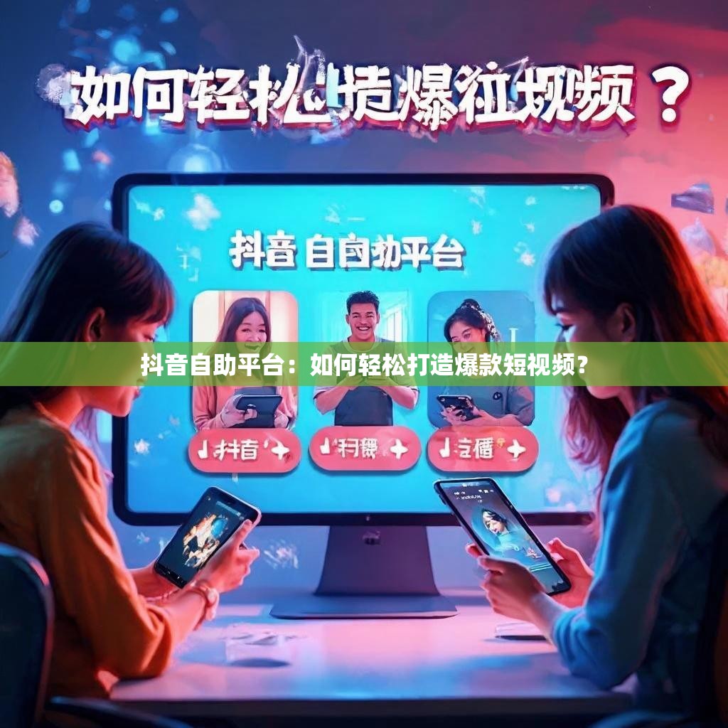 抖音自助平台：如何轻松打造爆款短视频？