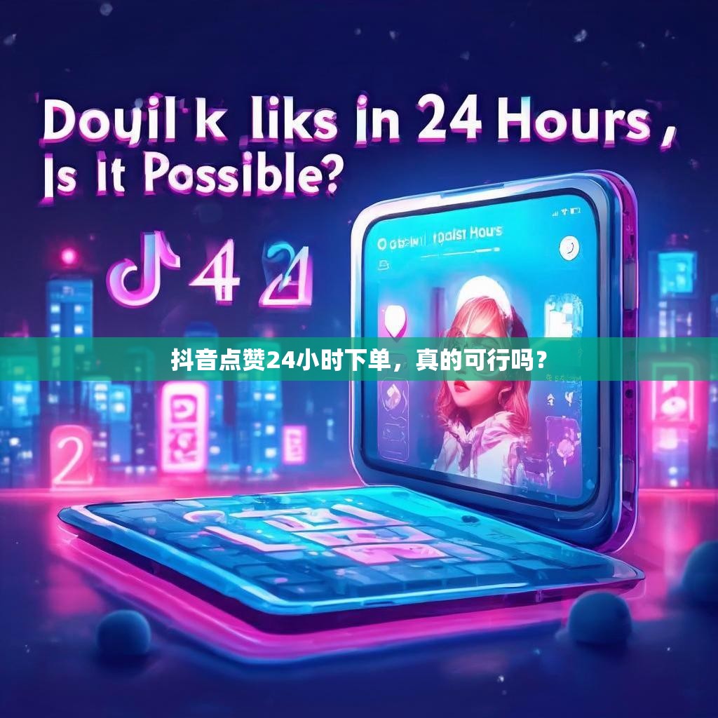 抖音点赞24小时下单，真的可行吗？