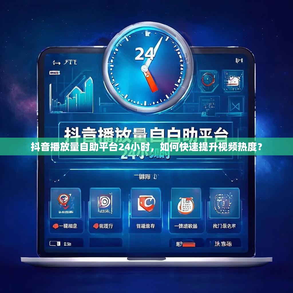 抖音播放量自助平台24小时，如何快速提升视频热度？