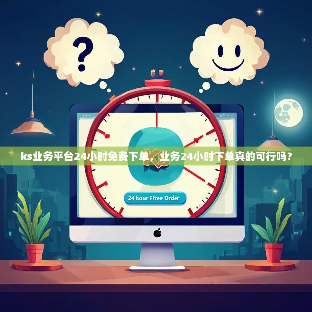 ks业务平台24小时免费下单，业务24小时下单真的可行吗？