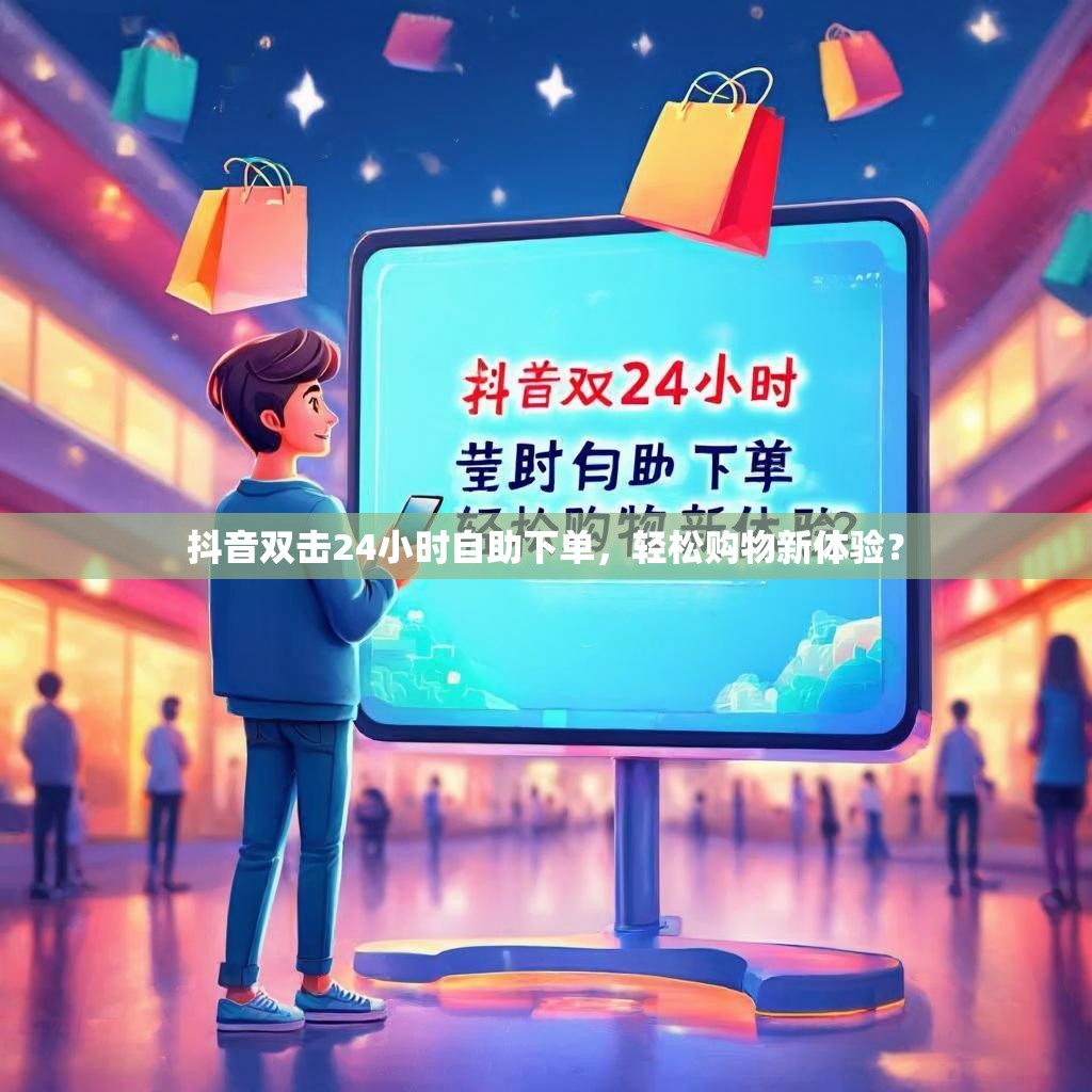 抖音双击24小时自助下单，轻松购物新体验？
