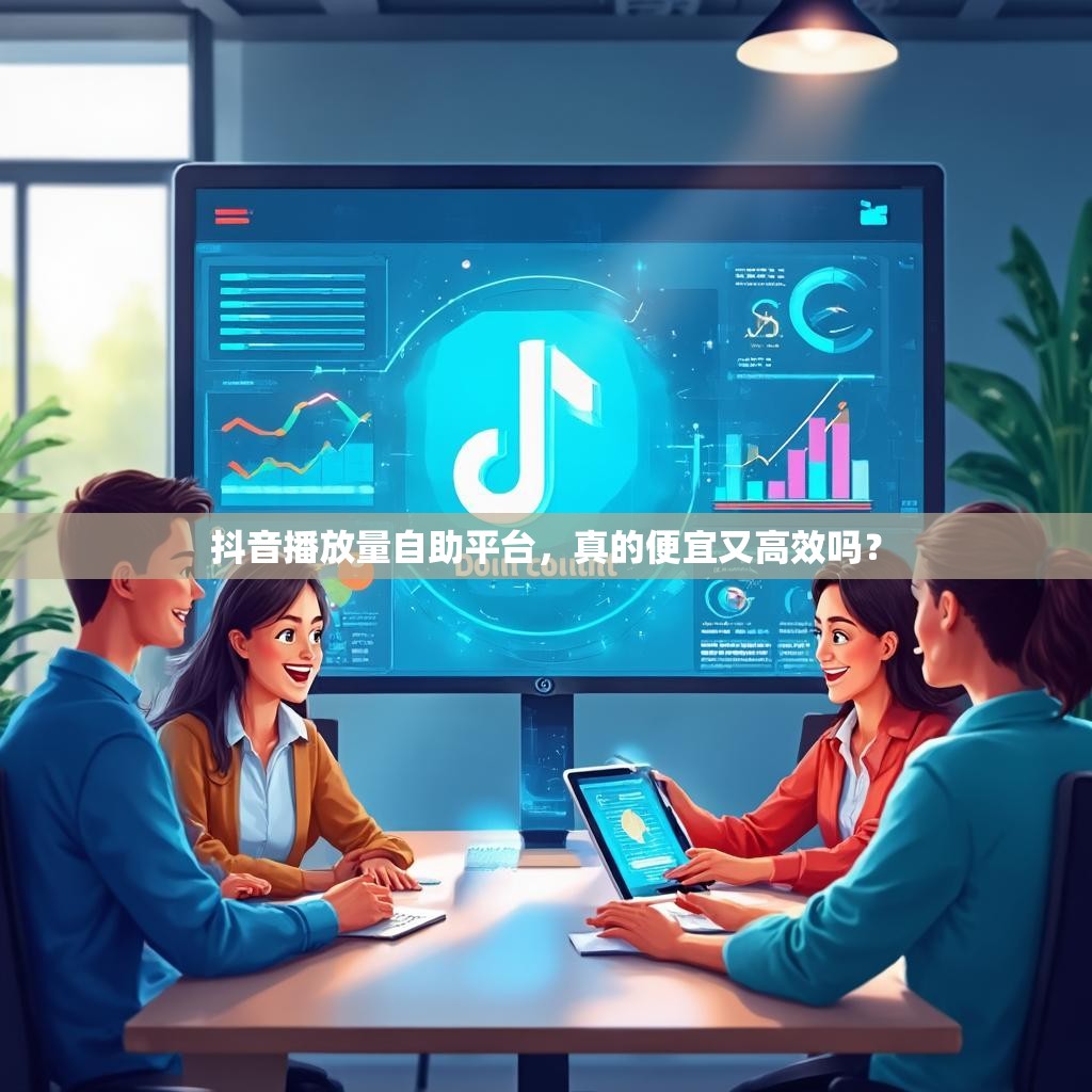 抖音播放量自助平台，真的便宜又高效吗？
