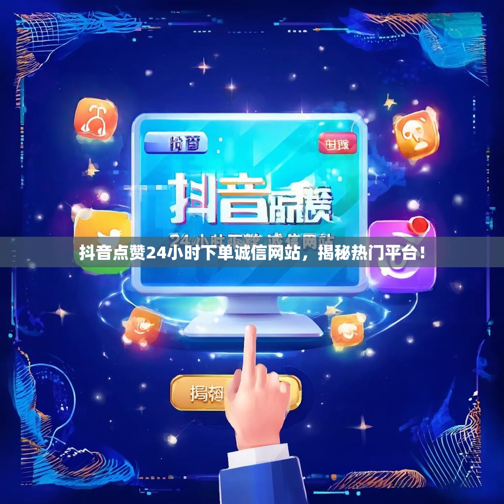 抖音点赞24小时下单诚信网站，揭秘热门平台！