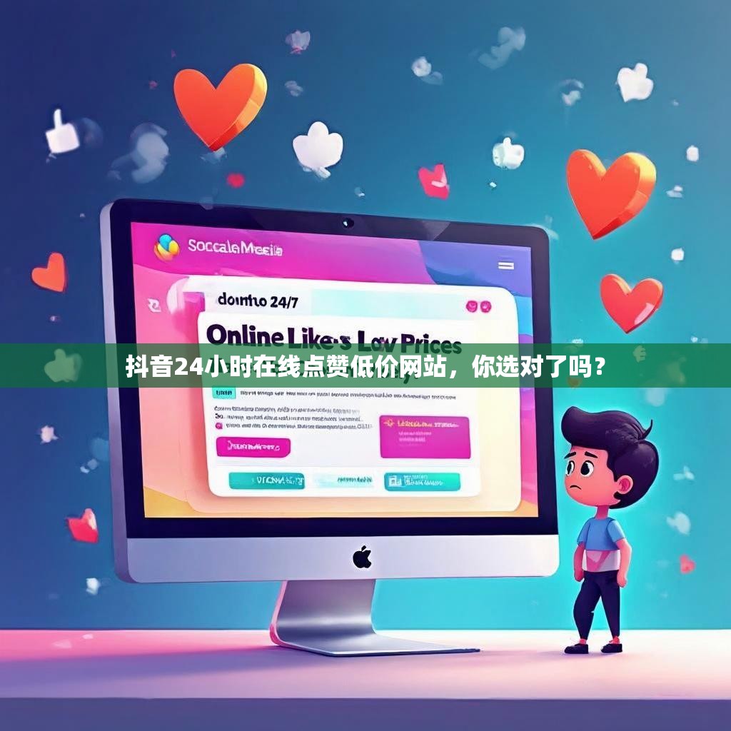 抖音24小时在线点赞低价网站，你选对了吗？