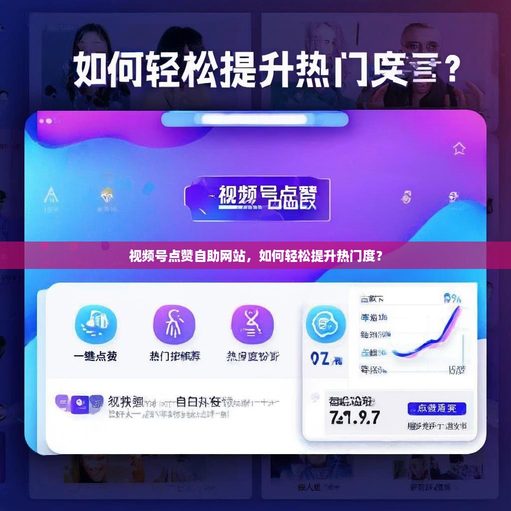 视频号点赞自助网站，如何轻松提升热门度？
