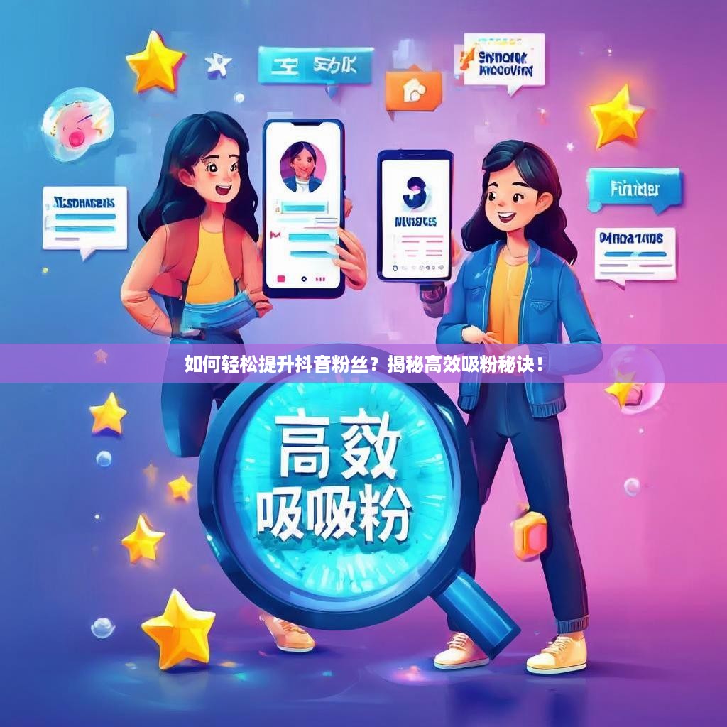 如何轻松提升抖音粉丝？揭秘高效吸粉秘诀！