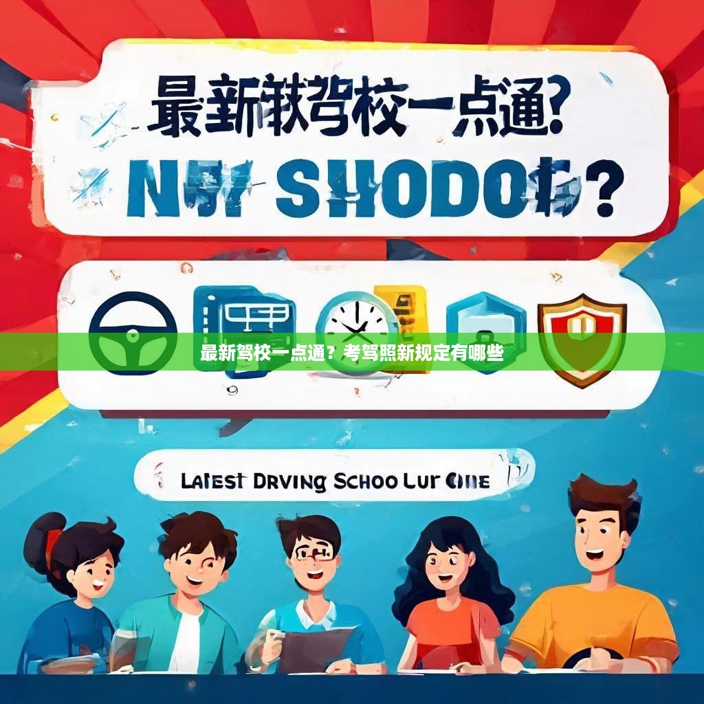 最新驾校一点通？考驾照新规定有哪些